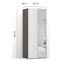 DULAP LEX 100-240-66 B GRI/BI/R/O